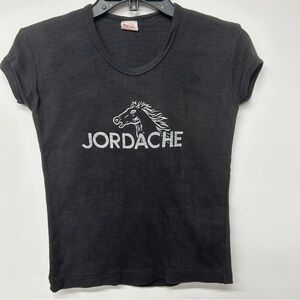 80s Jordache logo baby tee 🐎